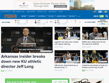 Tablet Screenshot of kansas.247sports.com